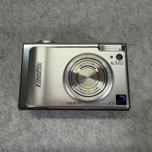 Fujifilm Digital Camera FinePix F11 6.3MP Silver For Parts Untested